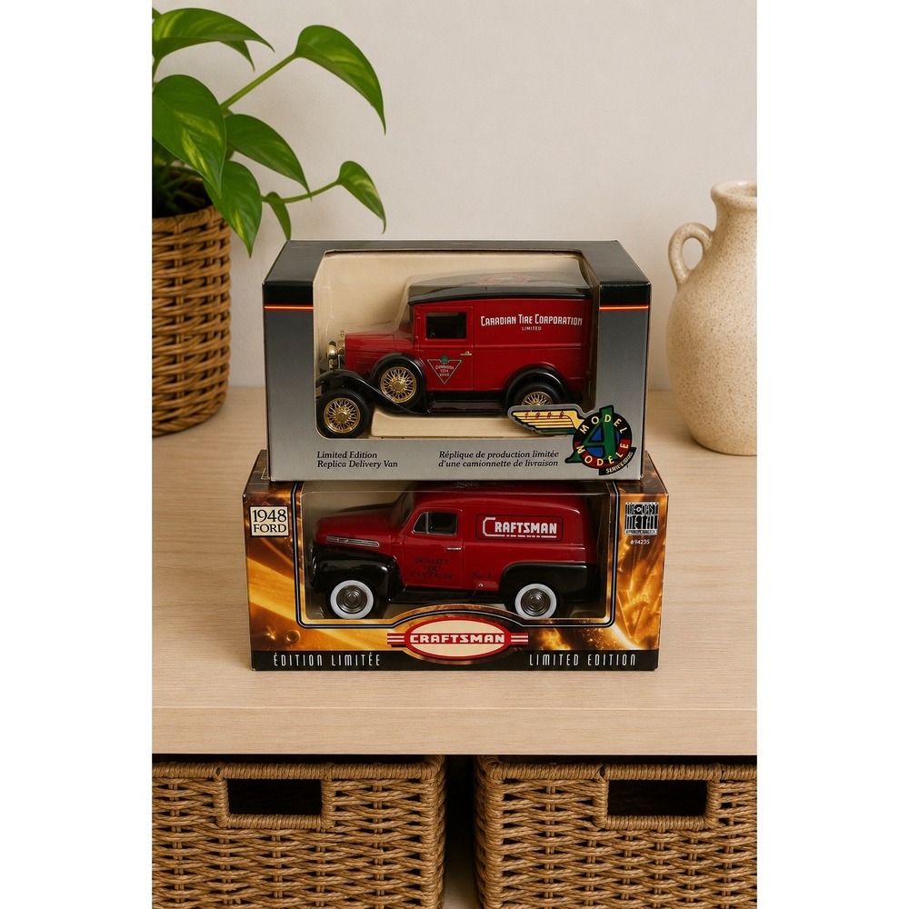 Liberty Classics 1948 Ford Delivery Van Canadian Tire Craftsman 1:24 Bank Ltd Ed